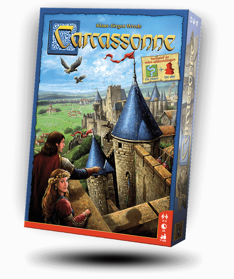 Het bordspel Carcassonne