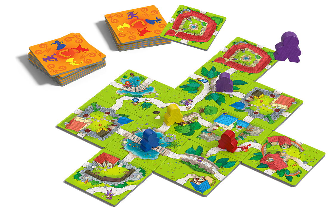 Carcassonne Junior tegels