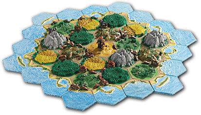 Catan 3d bord