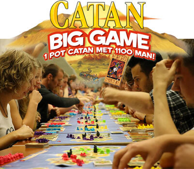 Catan Big Game record poging