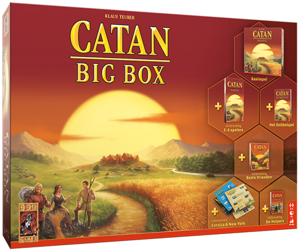 De Nieuwe Catan Big Box van 2019