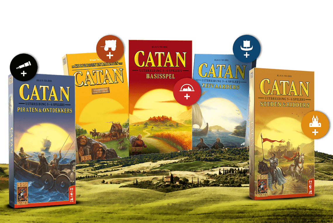 Catan uitbreidingen voor 5 en 6 spelers