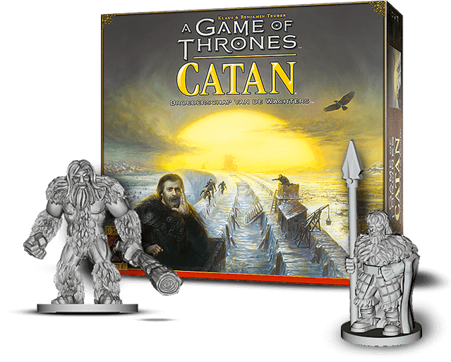 De speeldoos van A Game of Thrones Catan