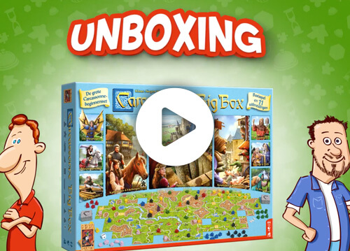Carcassonne Big Box unboxing
